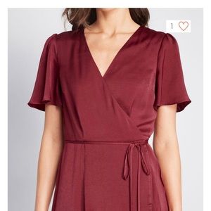 Stunning wonder maxi wrap dress